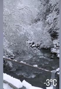 冬天的Aparthotel Mountain River Resort