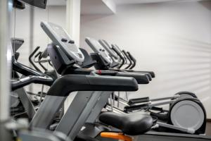 Phòng/tiện nghi tập thể dục tại Hotel IMLAUER Wien