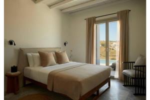 Ένα ή περισσότερα κρεβάτια σε δωμάτιο στο Villa La Leb