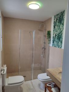 Kúpeľňa v ubytovaní Villa lujosa con spa, piscina y sala de juegos PRIVADOS