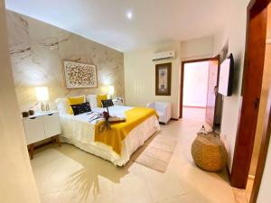 Postel nebo postele na pokoji v ubytování Charme Pousada Boutique & Spa