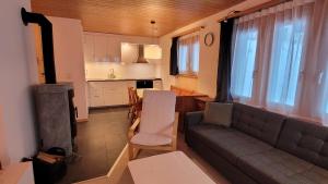 Kuchyň nebo kuchyňský kout v ubytování Chalet Meise