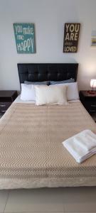 Ένα ή περισσότερα κρεβάτια σε δωμάτιο στο Tranquilidad y descanso al Instante, Rincón Vivaldi