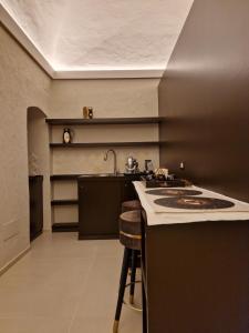 Kuchyň nebo kuchyňský kout v ubytování AP Luxury Room