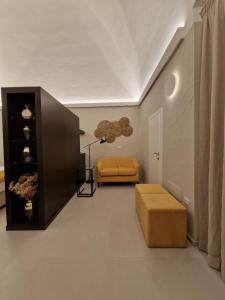 Posezení v ubytování AP Luxury Room