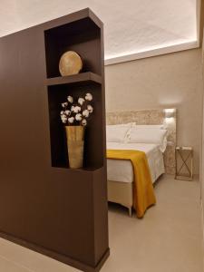 Postel nebo postele na pokoji v ubytování AP Luxury Room