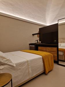Postel nebo postele na pokoji v ubytování AP Luxury Room