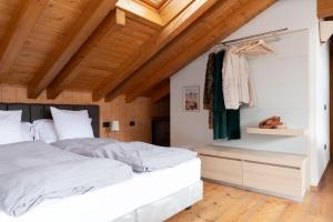 Postel nebo postele na pokoji v ubytování Chalet Vedig
