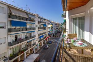 Balkón nebo terasa v ubytování Siscar Apartment Altea