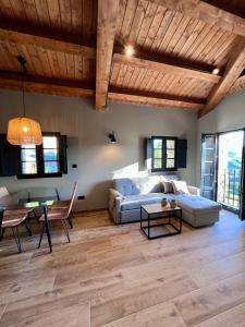 Zona de estar de Aldea Rural y Gastro Restaurante Casona de Labrada