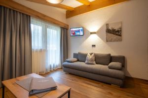 TV a/nebo společenská místnost v ubytování LEOPOLDINE Apart Zimmer
