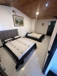 Postel nebo postele na pokoji v ubytování SARY HOUSE by ANNE SPA