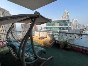 ThePenthouse Coliving II的休息区