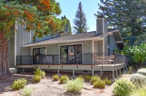 Bygningen som feriehuset ligger i