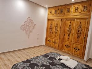 Postel nebo postele na pokoji v ubytování Hostel Ghali & Private Rooms Gueliz