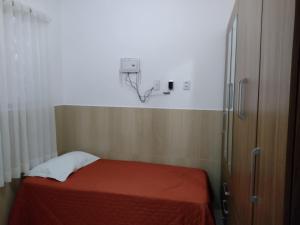 Voodi või voodid majutusasutuse Casa mobiliada de 1 quarto na R Oliveira Alves Fontes, 597 - 597 A - Jardim Gonzaga toas