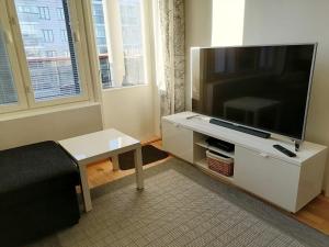 TV a/nebo společenská místnost v ubytování Kaarnikkarakka Apartment