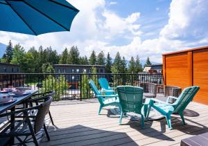 Balkón nebo terasa v ubytování Peak Paradise by Revelstoke Vacations