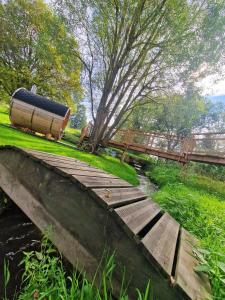 Zahrada ubytování La Cabane d'Ode