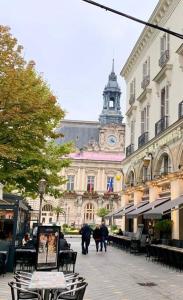 Budova, kde se apartmán nachází