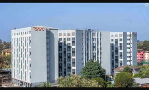 El edificio en el que está el departamento