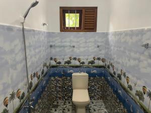 A bathroom at Cinnamon City