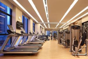 O centro de fitness e/ou as comodidades de fitness de Wanda Realm Huangshi