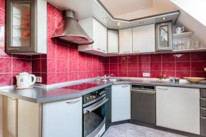 Kuchyňa alebo kuchynka v ubytovaní Rent like home - Kasprowicza