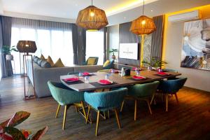 Istumisnurk majutusasutuses The Balcone Suites & Resort