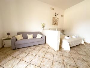 Posezení v ubytování B&B Il Leccio