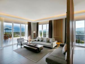 Istumisnurk majutusasutuses The Balcone Suites & Resort