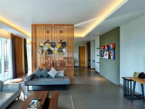 Istumisnurk majutusasutuses The Balcone Suites & Resort
