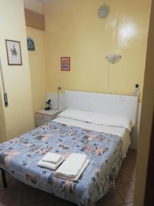 Katil atau katil-katil dalam bilik di HOTEL GIORDANA