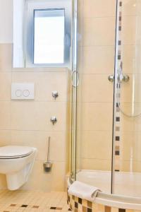 Koupelna v ubytování A3 Hotel