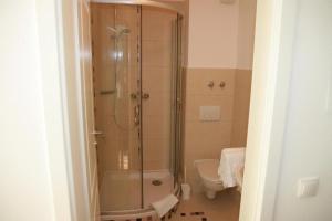 Koupelna v ubytování A3 Hotel