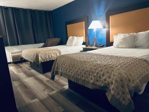 Postel nebo postele na pokoji v ubytování Town Inn