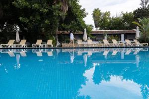 Bazén v ubytování Hotel Kabila nebo v jeho okolí