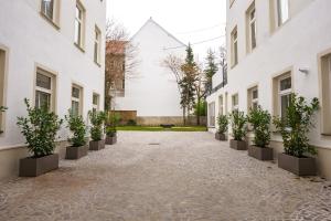 Vonkajšia záhrada v ubytovaní Vienna City Apartments Barnabitengasse