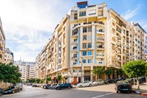 Bygningen som lejligheden ligger i