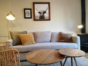 Posedenie v ubytovaní Acogedor estudio con terraza Besiberri 4