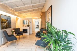 Posezení v ubytování Hotel Herning