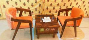 Desert island Camp & Resort Jaisalmer的休息区