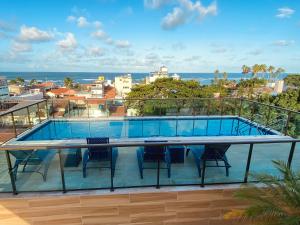 Bazén v ubytování Green Porto 207 -Flat premium no centro de Porto nebo v jeho okolí