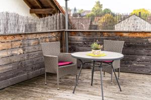 Balkón nebo terasa v ubytování Azuria Schwarzwald Loft