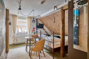 TV a/nebo společenská místnost v ubytování Neidorf Inn