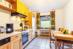 Kuchyň nebo kuchyňský kout v ubytování Ferienwohnung Busch