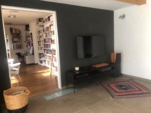 Posezení v ubytování Casa Paslawski