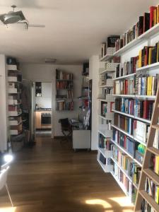 Knihovna v apartmánu
