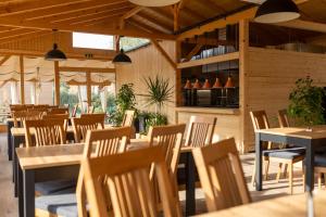 Restaurace v ubytování Glamping Resort Halicanum