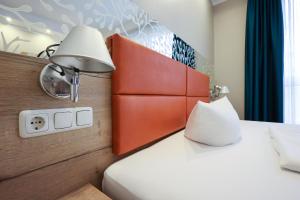 Hotel Blaubeurer Tor客房内的一张或多张床位